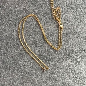 Francesca’s Minimalist ‘T’ Initial Necklace